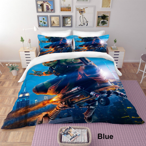 New Fashion High Quality Interesting Teenage Mutant Ninja Turtles Pattern Duvet Cover With Pillow Bedding Set Single Double Twin Full Queen King Size Bed Wish - Full Size Ninja Turtle Bedding New Fashion High Quality Interesting Teenage Mutant Ninja Turtles Pattern Duvet Cover With Pillow Bedding Set Single Double Twin Full Queen King Size Bed Wish - Full Size Ninja Turtle Bedding