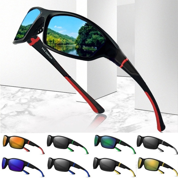 Men Polarized Sports Sunglasses Outdoor Fishing Riding Fashion Glasses New 2019 