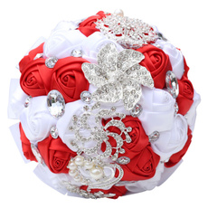 Diamond Jewelry, Flowers, handmadeweddingflowerbouquet, Bride