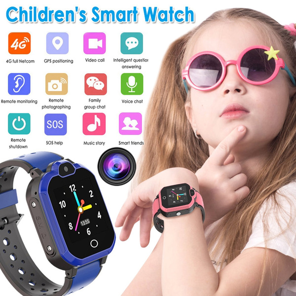 LT05 4G Smart Watch Kids Video Call GPS WIFI SOS Safe Waterproof ...