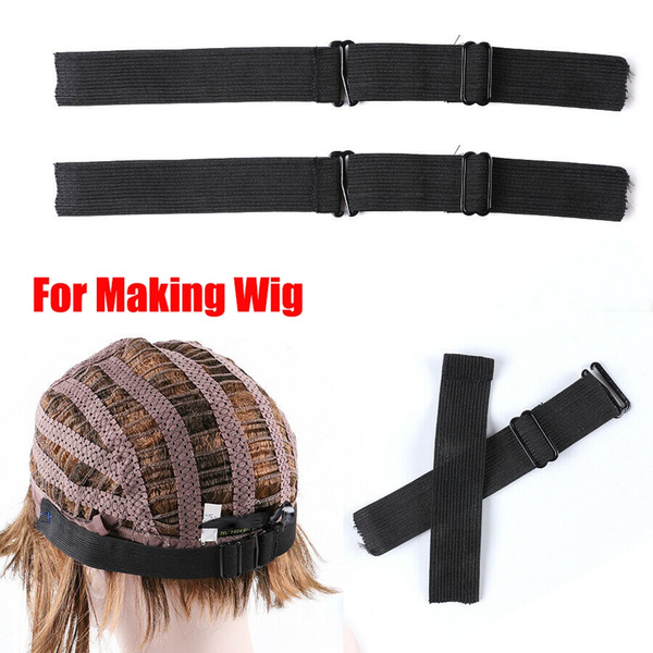 2.5cm Width Nylon Bands Wig Making Materials Adjustable Wig Accessories Elastic  Band For Making Wig DIY Wigs Cap