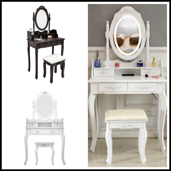 Gwendolyn vanity store set with mirror