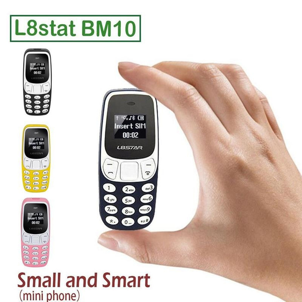 BM10 Mini Bluetooth Phone, GSM Bluetooth Handset Phone Dual Card Dual  Standby Mini Mobile Phone Bluetooth Dialer Small Cell Phone Kids Phone  Built in