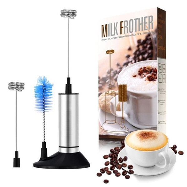 Milk Coffee Frother Handheld Foamer Whisk Mixer Stirrer Electric