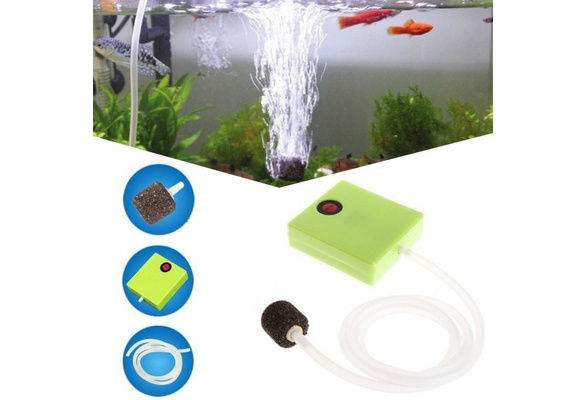 Portable Aquarium Dry Battery Operated Aerator Air Pump for