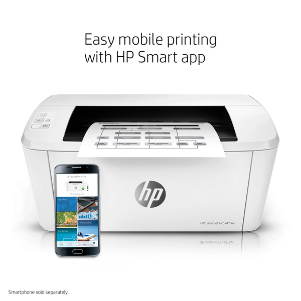 HP W2G51A#BGJ LaserJet Pro M15w Wireless Printer | Wish