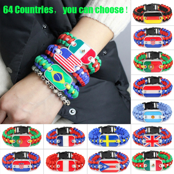 GERMAN Wrist Band/German Flag Bracelet | Masai Curio Shop