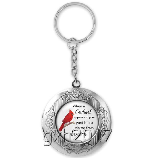 Cardinal Keychain