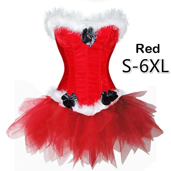 white corset and tutu set