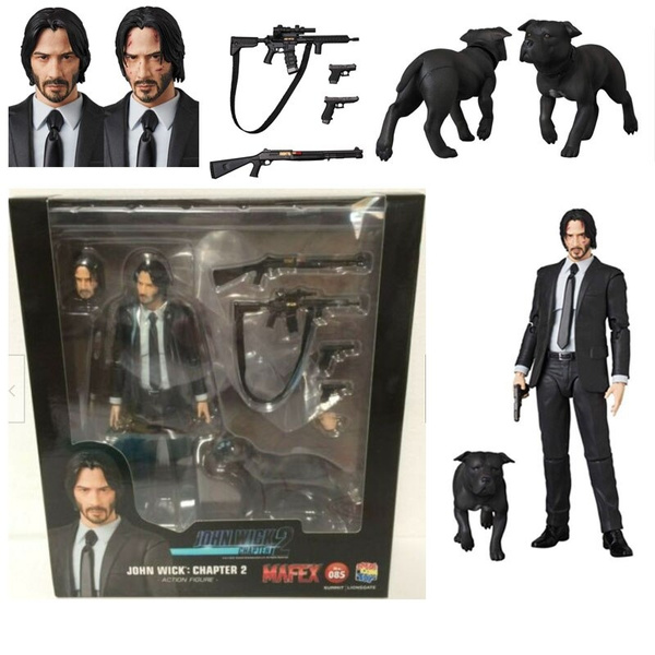 Mafex 15CM JOHN WICK Chapter 2 PVC Action Figur Modell Spielzeug Puppe Gift 