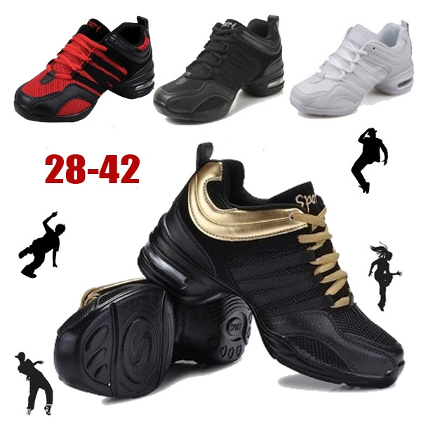Fashion Women Comfy Modern Jazz Hip Hop Dance Shoes Breathable Sneakers 