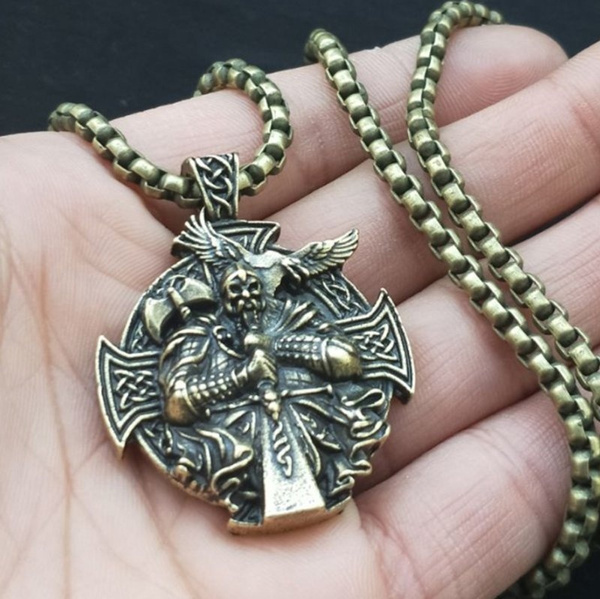 odin's cross necklace