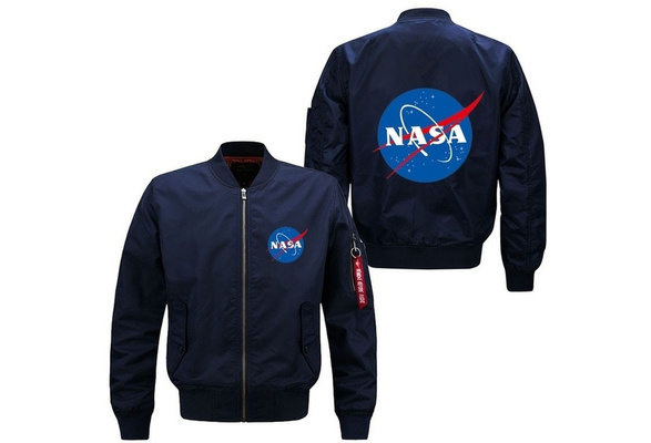 Nasa on sale logo jacket