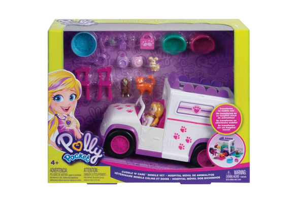 Polly Pocket - Hospital Móvel Dos Bichinhos