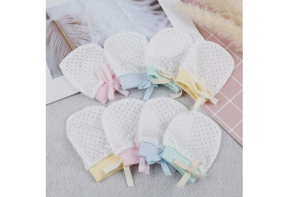 1pair newborn baby mittens baby cotton anti scoring gloves boy girl accessor CJ 1pair newborn baby mittens baby cotton anti scoring gloves boy girl accessor CJ