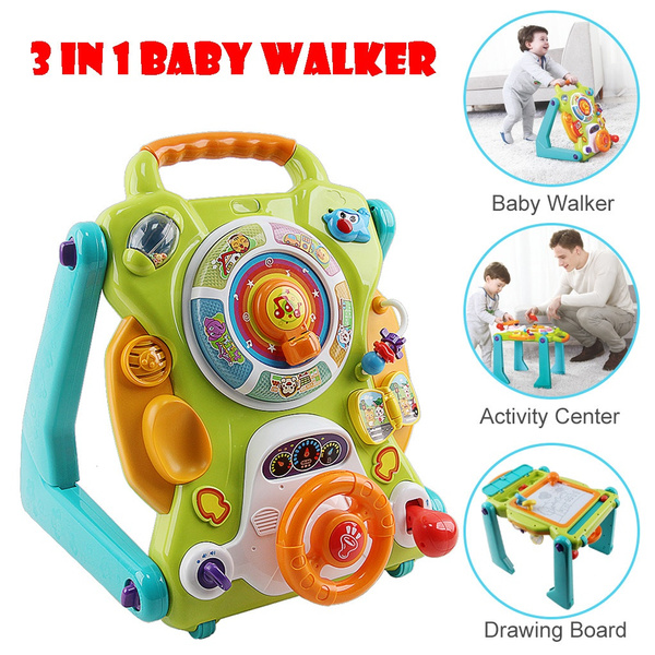 baby activity table with walker