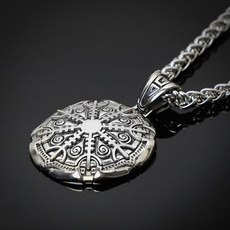 Steel, necklaces for men, Stainless Steel, amuletjewelry