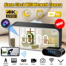 Remote, spycamerawifi, Clock, camerasurveillance