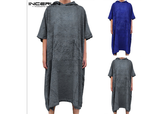 mens hooded beach towel