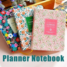 School, planner, Floral, agenda