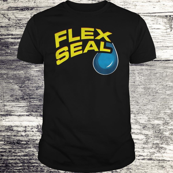 Flex Seal Men Casual Tee Shirt Cool Top