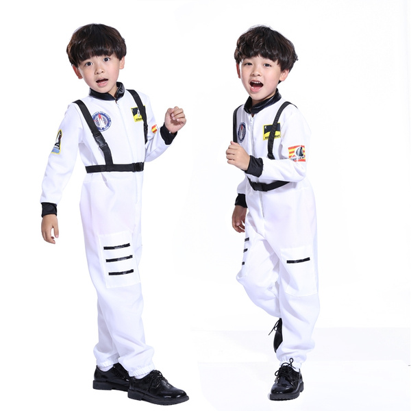 Envío Gratis Disfraz De Halloween Niños Ropa Astronauta Ropa Danza Máscara  Cosplay Traje Pilotos | Wish