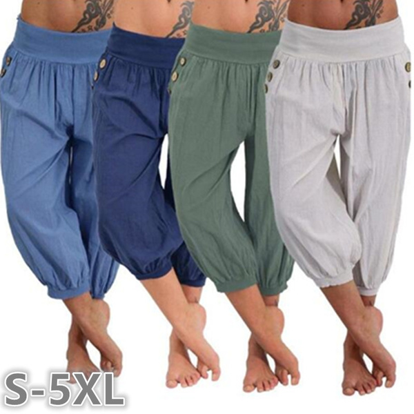 Knee Length Harem Pants