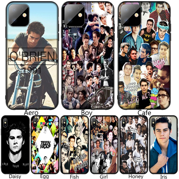 Merchandise Max Inspired by Dylan OBrien Teen Wolf Phone Case Compatible With Iphone 7 XR 6s Plus 6 X 8 9 11 Cases Pro XS Max Clear Iphones Cases TPU Shirts 32968143408 Teens