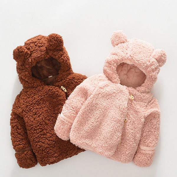 Teddy bear hot sale coats girls