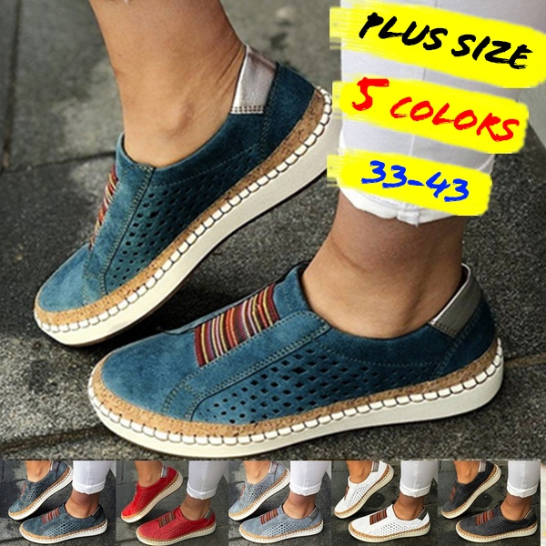 Hollow out round on sale toe casual sneakers