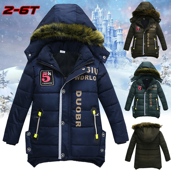 Boys warm hot sale winter jacket