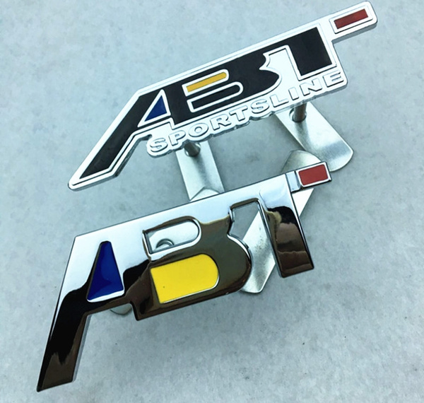 1pcs Abt Front Grill Emblem Metall Auto Logo Seite Abzeichen