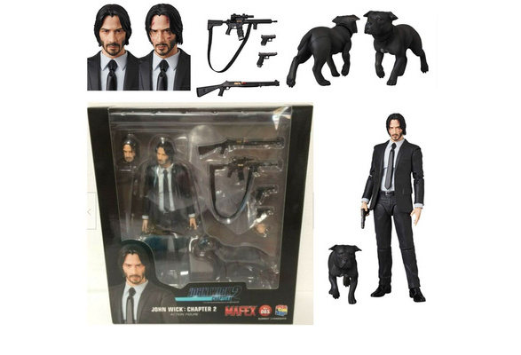 Mafex No 085 John Wick Chapter 2 PVC Action Figure New In Box Christmas Gift