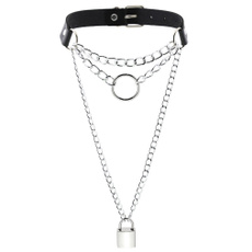 Party Necklace, Goth, Chain, punk