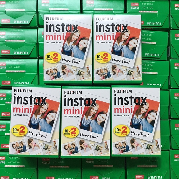 New 20/40 Sheets Fujifilm Polaroid Instax Mini Film Instant White Edge ...