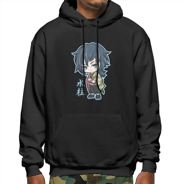 Chibi Tomioka Giyuu Demon Slayer Kimetsu No Yaiba Fashion Men s Sweater