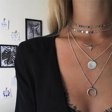 crescentmoon, Chain, Ornament, combination