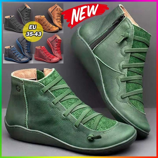 arch support ankle boots