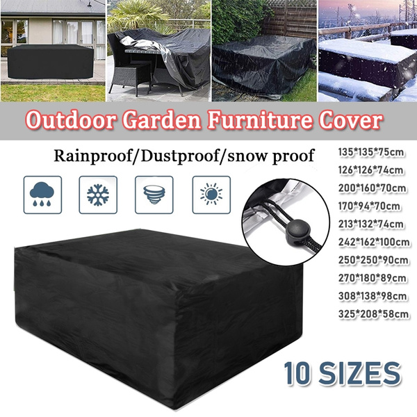 Protection Garden Patio Cover Protect Furniture From Rain and Frost 200 * 160 * 70CM Aufee Furniture Cover Waterproof Garden Outdoor Furniture Cover or Furniture Sofa Cover