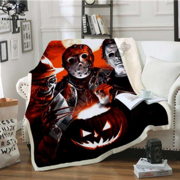3D Halloween Blanket This is Halloween Blanket 