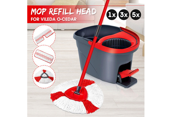 1PC Microfiber Spin Mop Clean Replacement Head for Vileda O-Cedar Easy Wring MCW