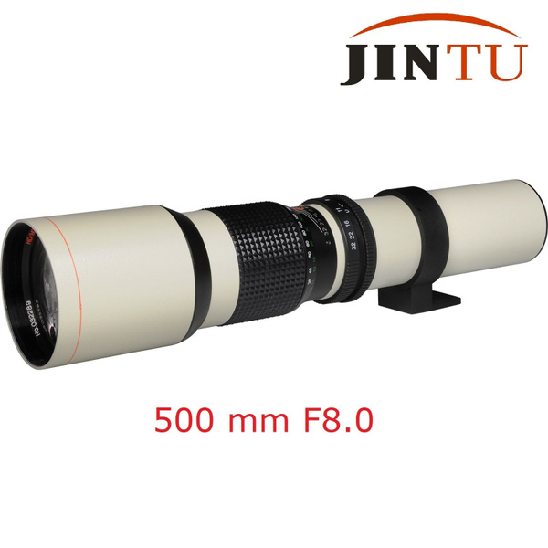 Jintu 500mm F 8 Manual Telephoto Lens Photography Professional Lens For