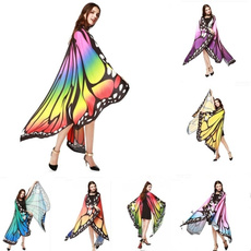 butterfly, Scarves, poncho, Cosplay
