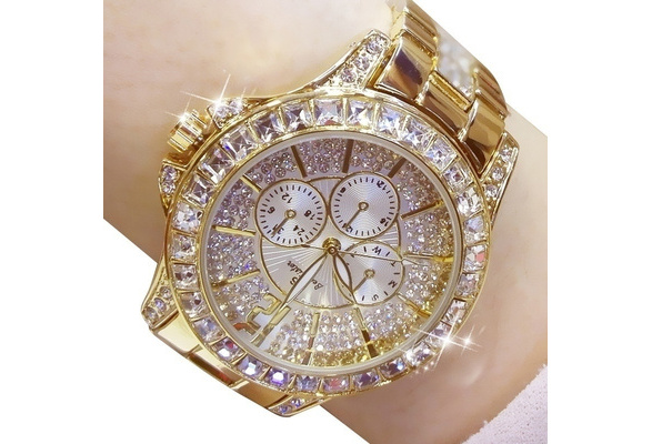 bling diamond watch