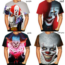 clowntshirt, stephenkingsitshirt, thedancingclowntshirt, Casual