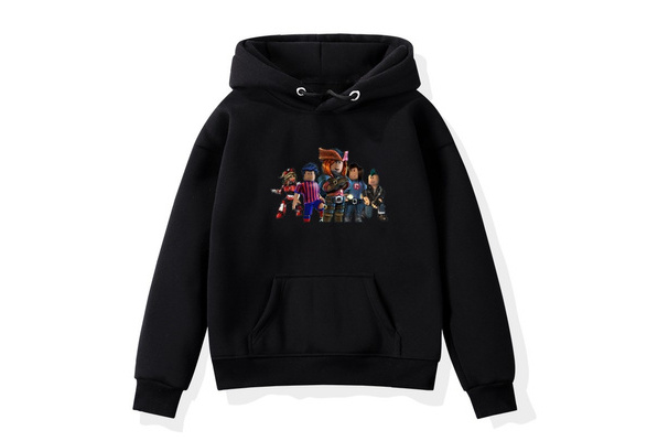 Men Women Roblox Hoodie Roblox Print Hooded Hoodie For Teens Tops Fashion Hoodies Sweatshirt Streetwear Pullover Gifts For Children Boys Girls Wish - girl hoodie with hair extensions limited time roblox