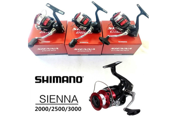 Original SHIMANO SIENNA FG 2000 2500 2500HG C3000 Spinning Fishing