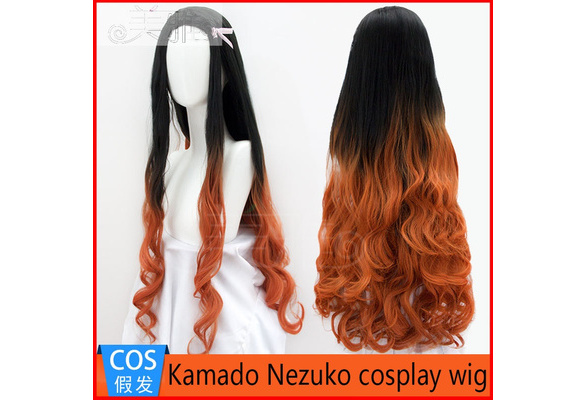 nezuko hair cosplay