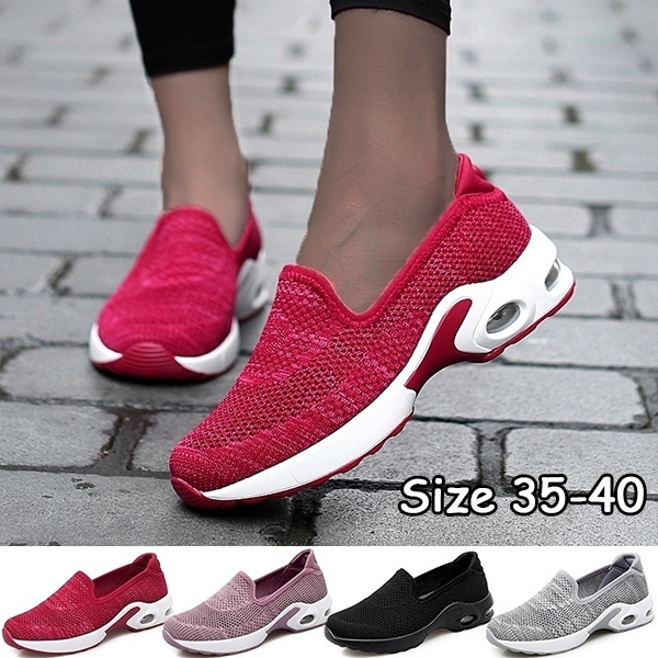 Women's Casual Sports Shoes, Ultra Lightweight And Breathable Slip