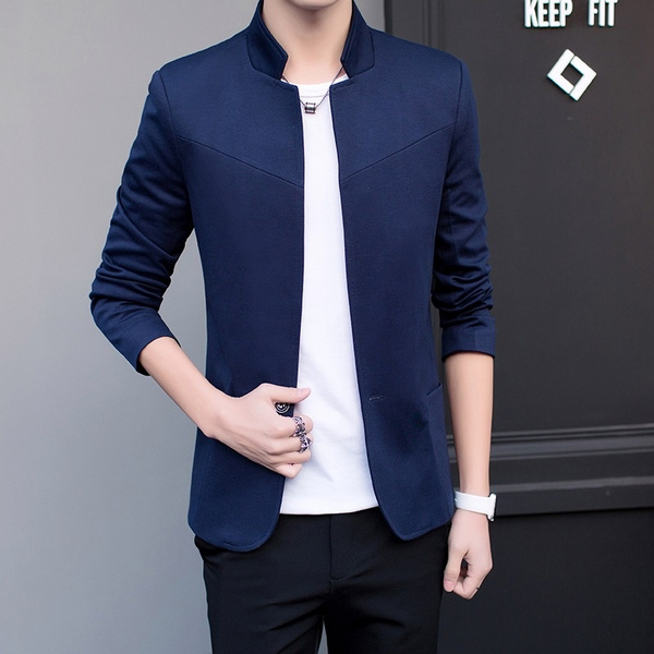 slim fit mens blazers